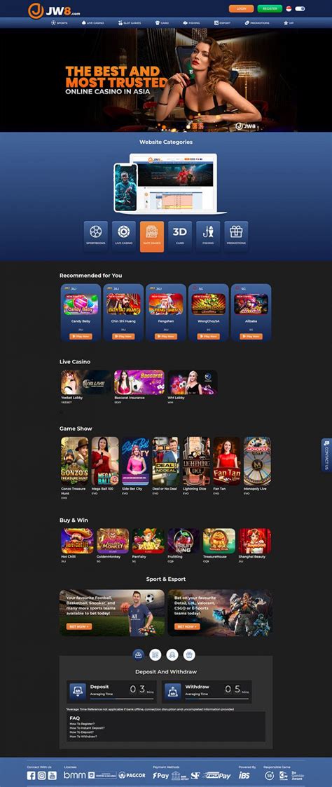 Jw8 casino app
